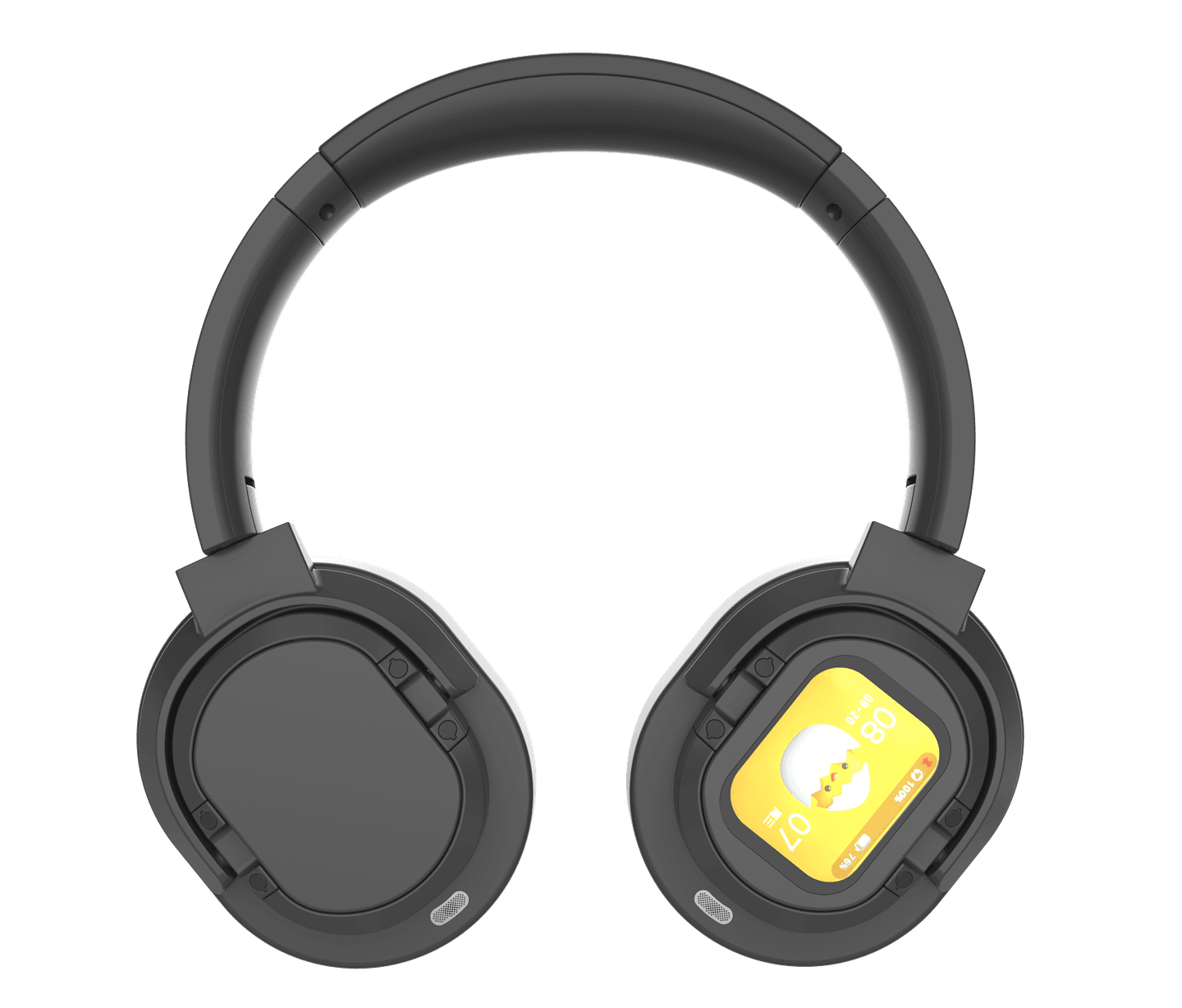 JUNYE JY-BN289 bluetooth headphones with active noise cancellation and lcd touchscreen from oem factory